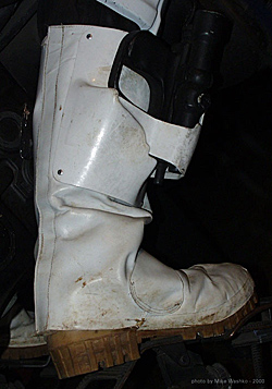 ILM boot at the Majic of the myth exhibit.  courtesy of the Mike Washko collection