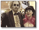 BeetleJuice and Lydia costumes